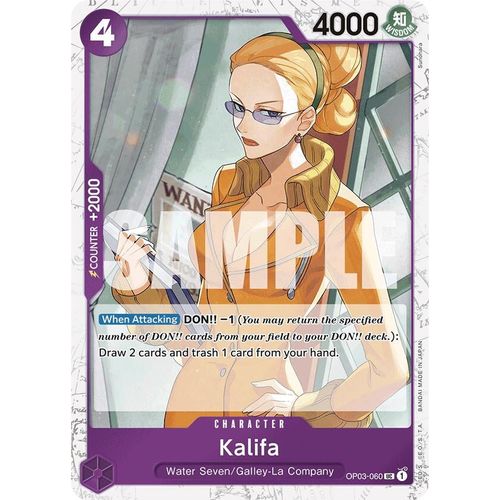 Kalifa (Jolly Roger Foil) (OP03 - 060) [Premium Booster - The Best - ] - PokéBox Australia