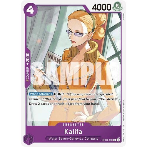 Kalifa (Reprint) (OP03 - 060) [Premium Booster - The Best - ] - PokéBox Australia