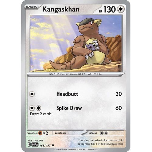 Kangaskhan (165/197) [SV03: Obsidian Flames] - PokéBox Australia