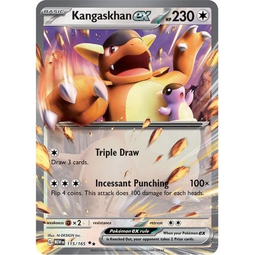 Kangaskhan ex (115/165) [SV: Scarlet & Violet 151] - PokéBox Australia