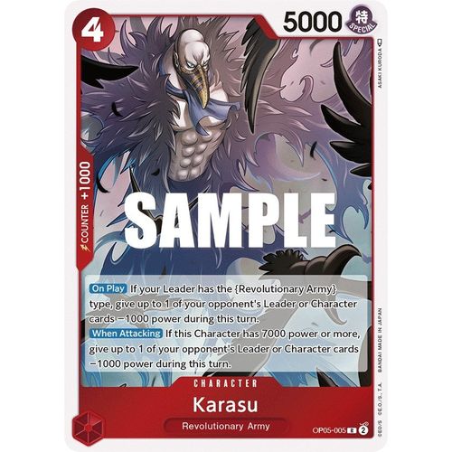 Karasu (OP05 - 005) [Awakening of the New Era] - PokéBox Australia