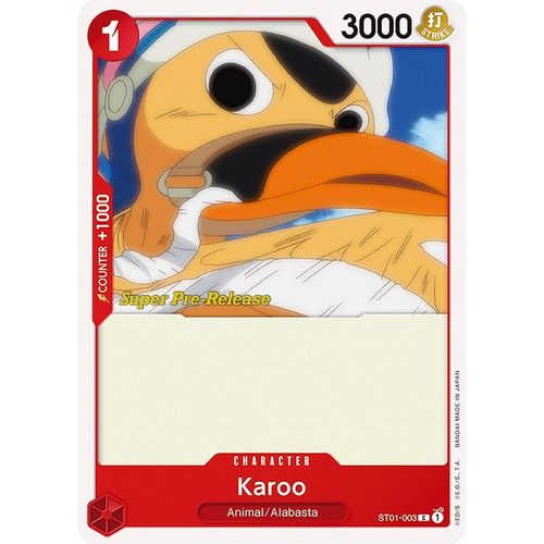 Karoo (ST01 - 003) [Super Pre - Release Starter Deck 1: Straw Hat Crew] - PokéBox Australia