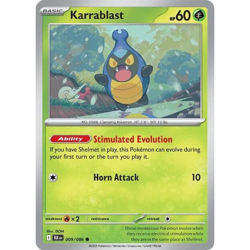 Karrablast (009/086) (SV: Black Bolt) - PokéBox Australia