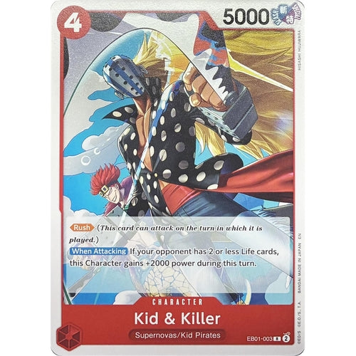 Kid & Killer - EB01 - 003 (EB01 - 003) (Learn Together Deck Set) - PokéBox Australia