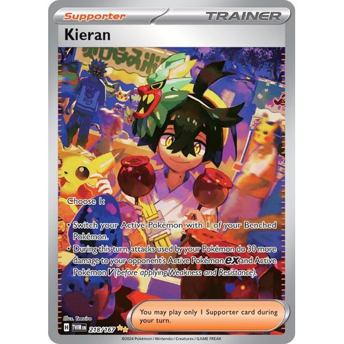 Kieran (218/167) [SV06: Twilight Masquerade] - PokéBox Australia