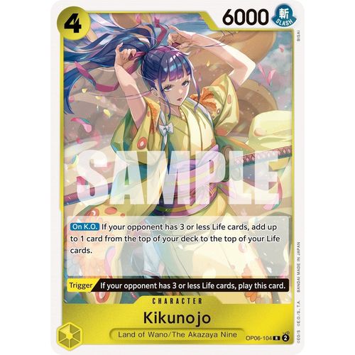 Kikunojo (OP06 - 104) [Wings of the Captain] - PokéBox Australia