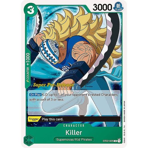Killer (ST02 - 005) [Super Pre - Release Starter Deck 2: Worst Generation] - PokéBox Australia