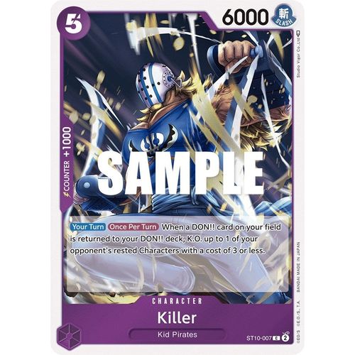 Killer (ST10 - 007) [Ultra Deck: The Three Captains] - PokéBox Australia