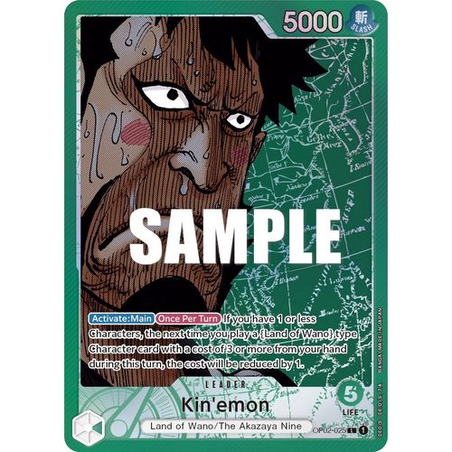 Kin'emon (Alternate Art) (OP02 - 025) [Paramount War] - PokéBox Australia