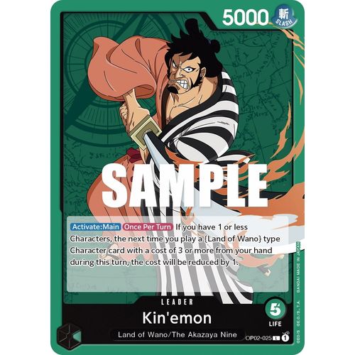 Kin'emon (OP02 - 025) [Paramount War] - PokéBox Australia
