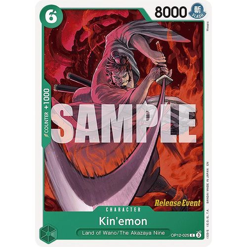 Kin'emon (OP12 - 025) (Legacy of the Master Release Event Cards) - PokéBox Australia