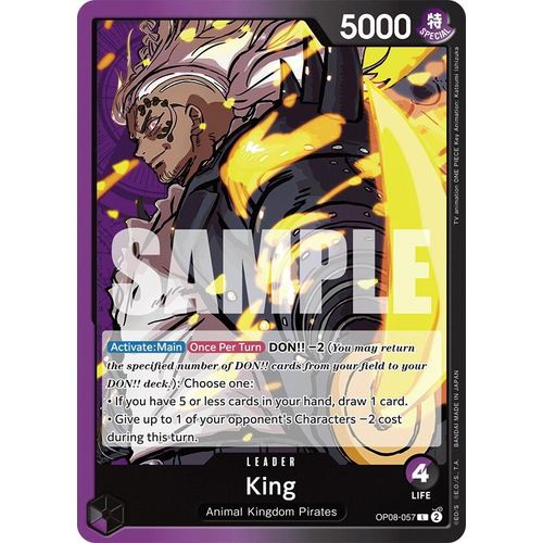 King (057) (OP08 - 057) [Two Legends] - PokéBox Australia