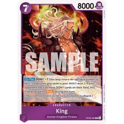 King (060) (OP08 - 060) [Two Legends] - PokéBox Australia
