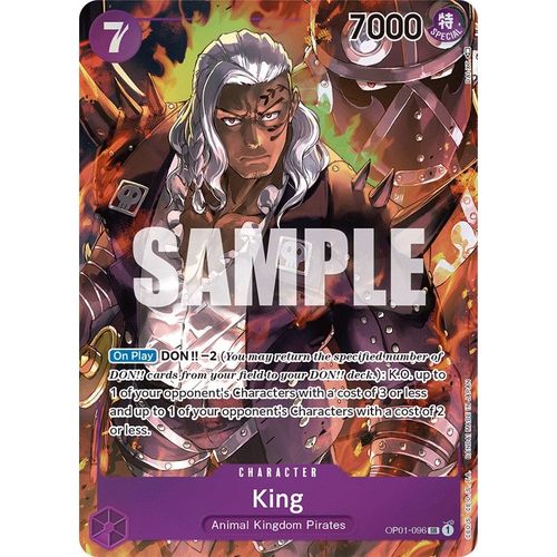 King (096) (Parallel) (OP01 - 096) [Romance Dawn] - PokéBox Australia