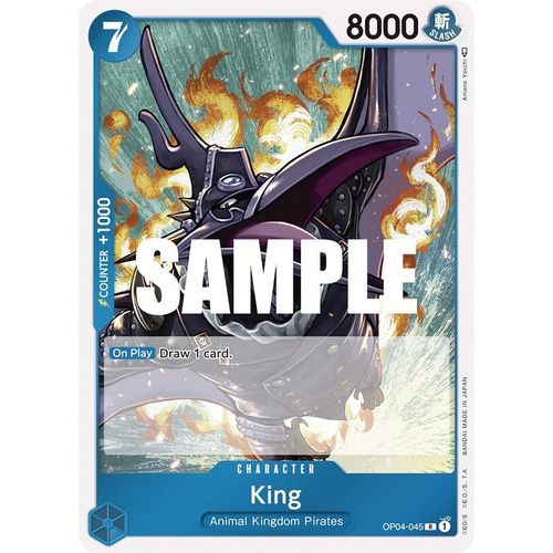 King (OP04 - 045) [Kingdoms of Intrigue] - PokéBox Australia