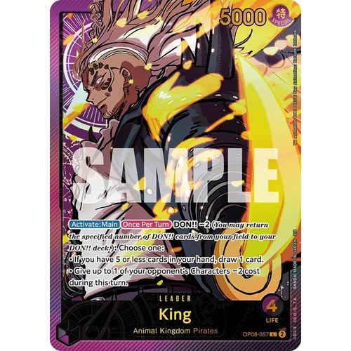 King (SP) (OP08 - 057) [Extra Booster: Anime 25th Collection] - PokéBox Australia
