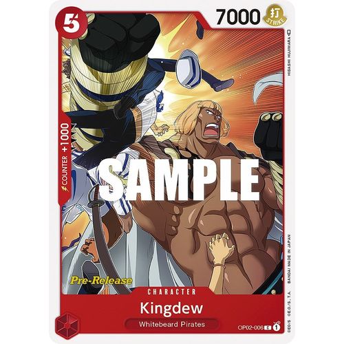 Kingdew (OP02 - 006) [Paramount War Pre - Release Cards] - PokéBox Australia