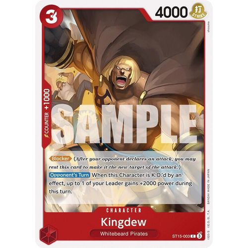 Kingdew (ST15 - 003) [Starter Deck 15: RED Edward.Newgate] - PokéBox Australia
