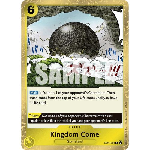 Kingdom Come (EB01 - 059) [Extra Booster: Memorial Collection] - PokéBox Australia