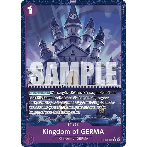 Kingdom of GERMA (Alternate Art) (OP06 - 079) [Premium Booster - The Best - ] - PokéBox Australia