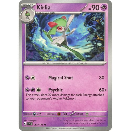 Kirlia (085/198) [SV01: Scarlet & Violet Base Set] - PokéBox Australia