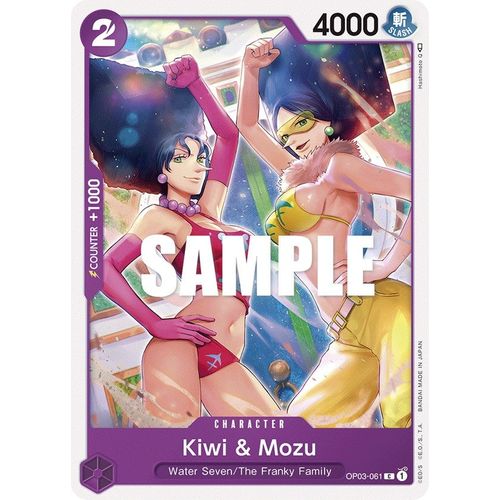 Kiwi & Mozu (OP03 - 061) [Pillars of Strength] - PokéBox Australia