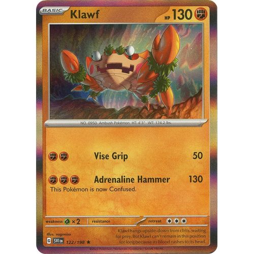 Klawf (122/198) [SV01: Scarlet & Violet Base Set] - PokéBox Australia