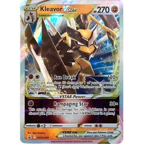 Kleavor VSTAR - SWSH249 (SWSH249) (SWSH: Sword & Shield Promo Cards) - PokéBox Australia