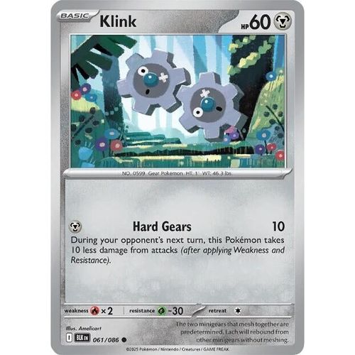 Klink (061/086) (SV: Black Bolt) - PokéBox Australia