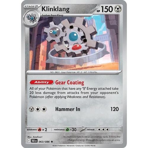 Klinklang (063/086) [SV: Black Bolt] - PokéBox Australia