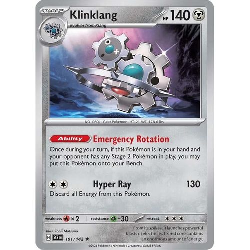Klinklang (101/142) [SV07: Stellar Crown] - PokéBox Australia