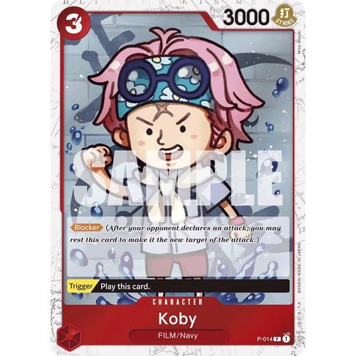 Koby (Jolly Roger Foil) (P - 014) [Premium Booster - The Best - ] - PokéBox Australia