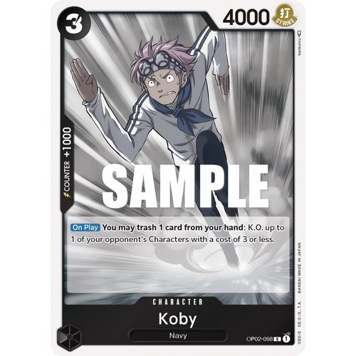 Koby (OP02 - 098) [Paramount War] - PokéBox Australia