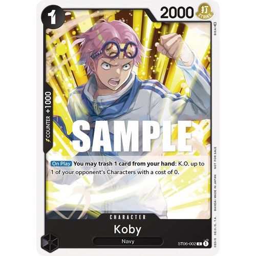 Koby (Promotion Pack 2023) (ST06 - 002) [One Piece Promotion Cards] - PokéBox Australia