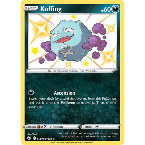 Koffing (SV076/SV122) (Shining Fates: Shiny Vault) - PokéBox Australia