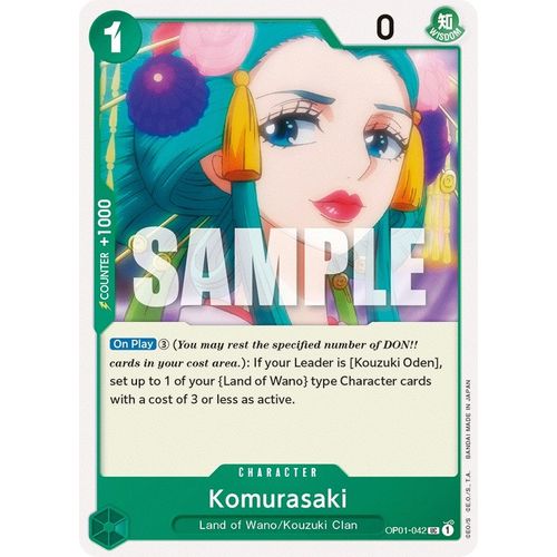 Komurasaki (OP01 - 042) [Romance Dawn] - PokéBox Australia