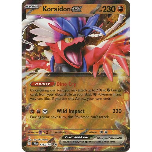 Koraidon ex (125/198) [SV01: Scarlet & Violet Base Set] - PokéBox Australia