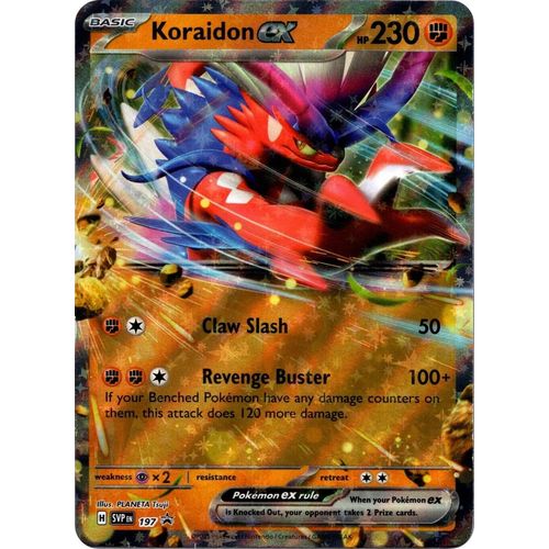 Koraidon ex - 197 (197) [SV: Scarlet & Violet Promo Cards] - PokéBox Australia