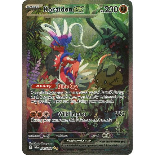 Koraidon ex (247/198) [SV01: Scarlet & Violet Base Set] - PokéBox Australia