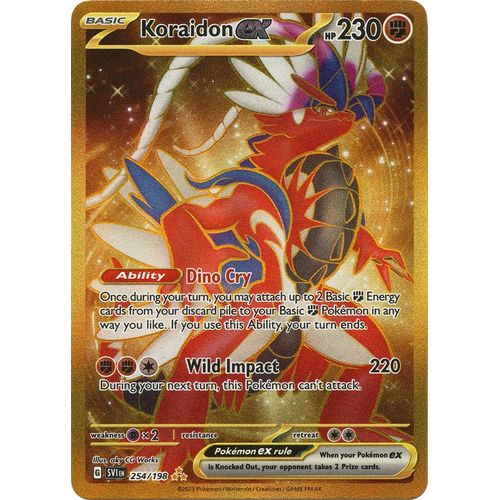 Koraidon ex (254/198) [SV01: Scarlet & Violet Base Set] - PokéBox Australia