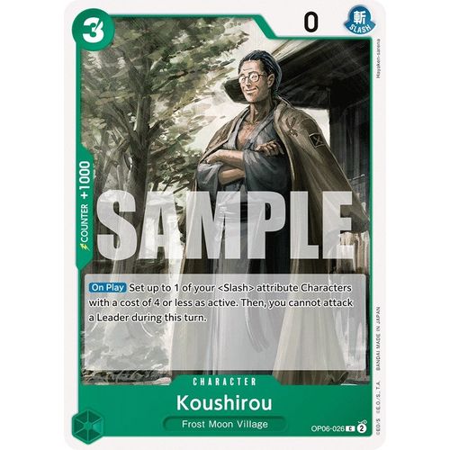 Koushirou (OP06 - 026) [Wings of the Captain] - PokéBox Australia