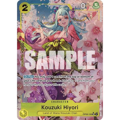Kouzuki Hiyori (Alternate Art) (OP06 - 106) [Premium Booster - The Best - ] - PokéBox Australia