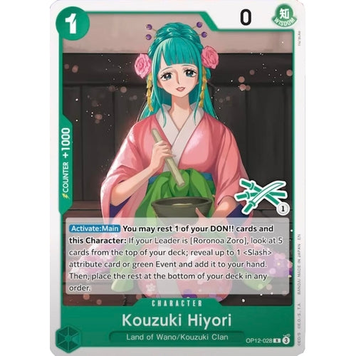 Kouzuki Hiyori (Zoro Deck) (OP12 - 028) (Learn Together Deck Set) - PokéBox Australia