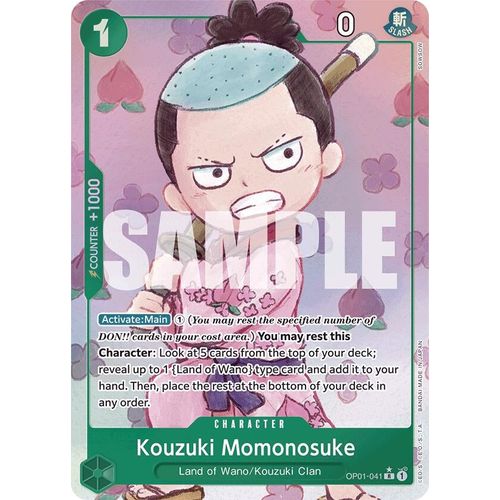 Kouzuki Momonosuke (Alternate Art) (OP01 - 041) [Premium Booster - The Best - ] - PokéBox Australia
