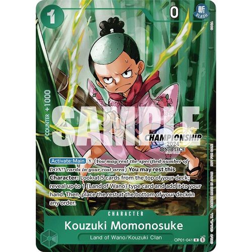 Kouzuki Momonosuke (CS 2024 Celebration Pack) (OP01 - 041) [One Piece Promotion Cards] - PokéBox Australia