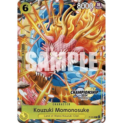 Kouzuki Momonosuke (CS 2024 Event Pack Finalist) (P - 064) [One Piece Promotion Cards] - PokéBox Australia