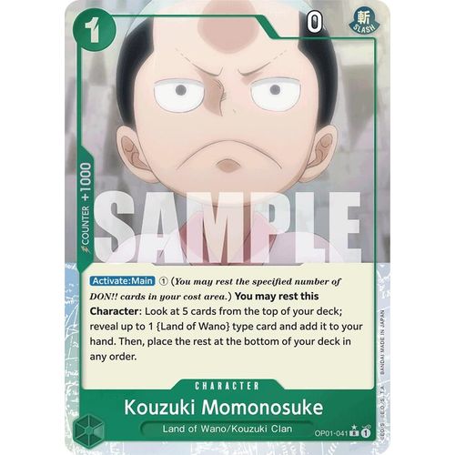 Kouzuki Momonosuke (Full Art) (OP01 - 041) [Premium Booster - The Best - ] - PokéBox Australia
