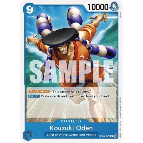 Kouzuki Oden (OP09 - 047) [Emperors in the New World] - PokéBox Australia