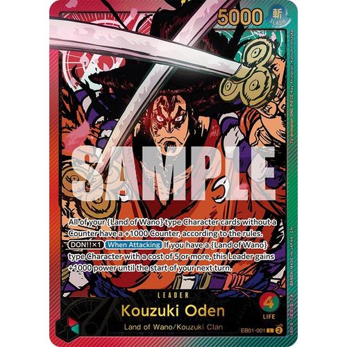 Kouzuki Oden (SP) (EB01 - 001) [Extra Booster: Anime 25th Collection] - PokéBox Australia
