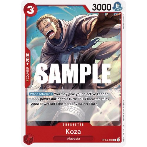 Koza (OP04 - 006) [Kingdoms of Intrigue] - PokéBox Australia